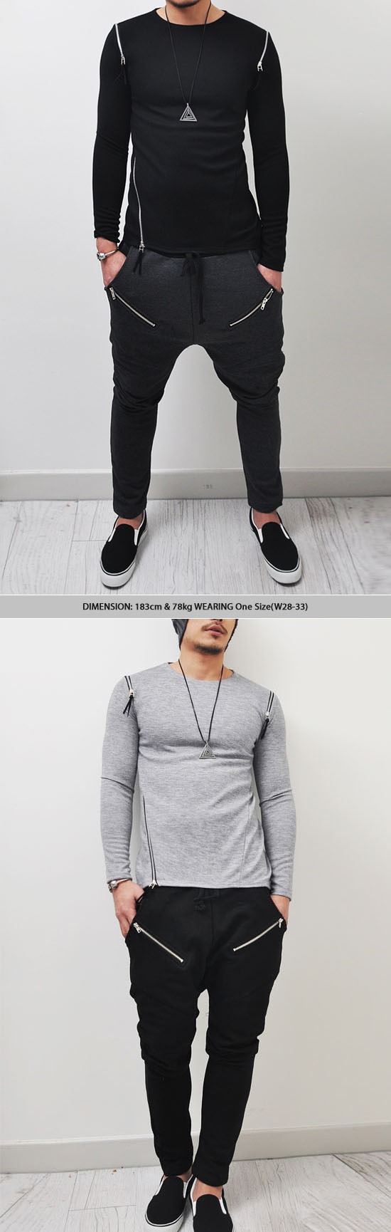 mens zipper sweatpants